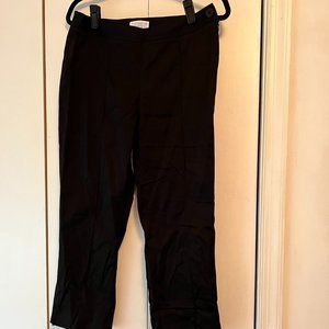 Worthington Stretch Crop Pants - Black - 10